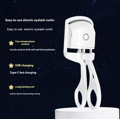 Heated Electric Eyelash Curler – USB Rechargeable