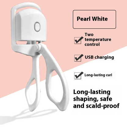 Heated Electric Eyelash Curler – USB Rechargeable