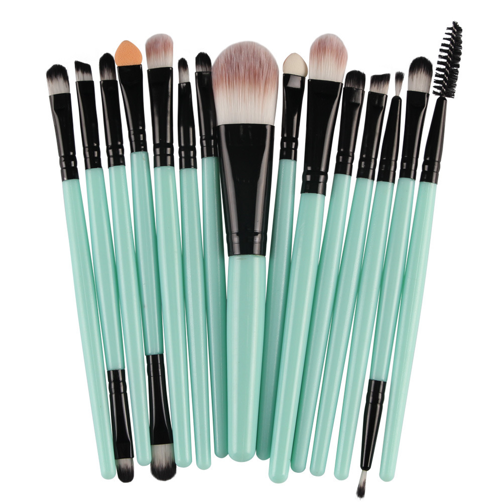 15-Piece Professional Makeup Brush Set