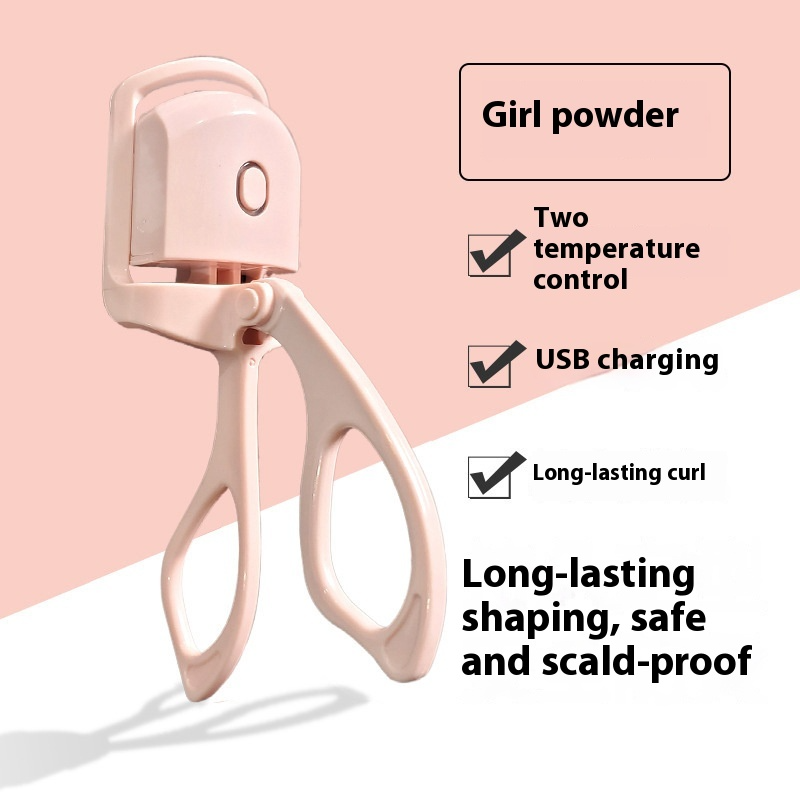 Heated Electric Eyelash Curler – USB Rechargeable
