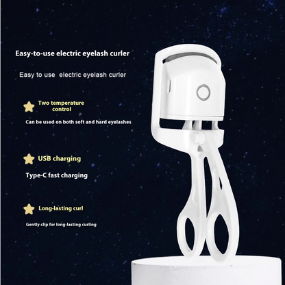Heated Electric Eyelash Curler – USB Rechargeable