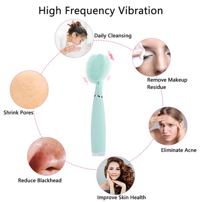 Electric Facial Cleansing Brush – Deep Pore Cleanser & Face Massager