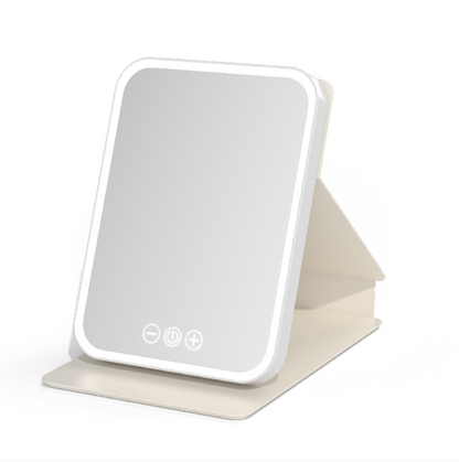 Large LED Makeup Mirror with Adjustable Brightness